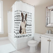 Corgi Traits Duschvorhang (Beispiel)