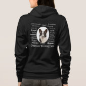 Corgi Traits Hoodie (Rückseite)