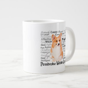 Corgi Traits Jumbo Tasse