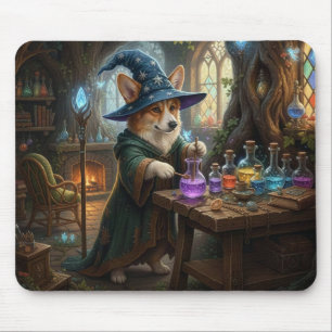 Corgi-Trankmeister Mousepad
