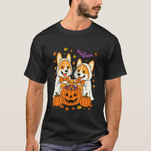 Corgi Trick Or Treat Halloween Hunde Liebhaber Wel T-Shirt