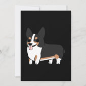 Corgi tricolore mitteilungskarte (Vorderseite)