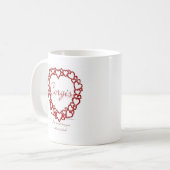 Corgi True Love Kaffeetasse (Vorderseite Links)