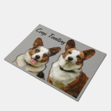 Corgi-Tür-Matte