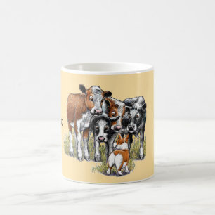 Corgi und die Kühe Kaffeetasse