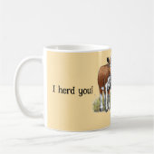 Corgi und die Kühe Kaffeetasse (Links)