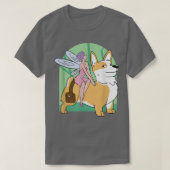 Corgi und Fairy T-Shirt (Design vorne)