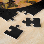 Corgi und Herbstfarben-Entwurf Puzzle (Seite)