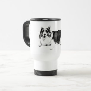 Corgi Unkomplizierte Route Reisebecher