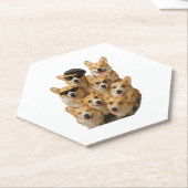 Corgi Untersetzer (angewinkelt)