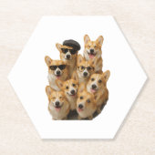 Corgi Untersetzer (Vorderseite)