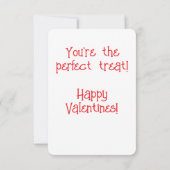 Corgi Valentine's Day Card - Aquarellhund Dankeskarte (Rückseite)