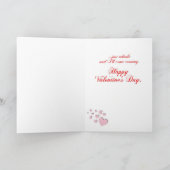 Corgi Valentine's Day Card Karte (Innenseite)