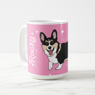Corgi Valentinstag Kaffeetasse