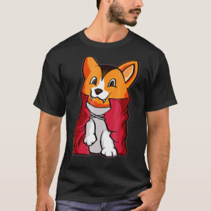 Corgi Vampir Süßer Vampir Halloween T-Shirt
