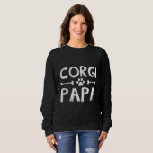 Corgi Vater 640 Sweatshirt (Vorne ganz)