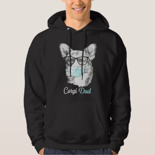 Corgi Vater Corgi zum Vatertag Hoodie