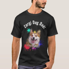 Corgi Vater Dog Bester Hund Vater je T-Shirt
