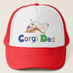 Corgi-Vater-Kappe Truckerkappe