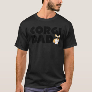 Corgi-Vater Lustiger Corgi-Hundeliebhaber Vatertag T-Shirt