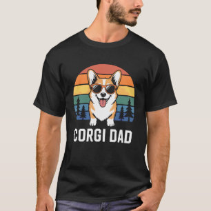 Corgi-Vater Lustiger Hundebesitzer für Corgi-Fans  T-Shirt