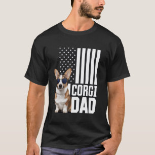 Corgi-Vater Lustiger Süßer Hund Haustierbesitzer A T-Shirt