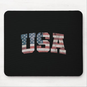 Corgi Vater Pembroke Welsh Corgi Us Flagge Hunde L Mousepad