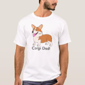 Corgi Vater T-Shirt (Vorderseite)
