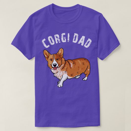 Corgi Vater T-Shirt (Design vorne)