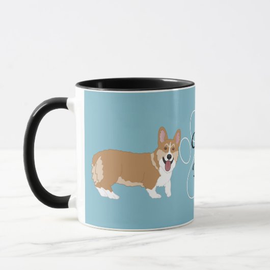 Corgi Vater Tasse (Links)
