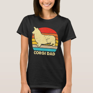 Corgi Vater Welppy Animal Downer Pet Welsh T-Shirt