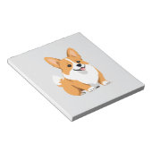 Corgi Vector Art Animal Modern Urban Graphic Pet Notizblock (angewinkelt)