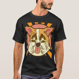 Corgi versteckt sich T-Shirt
