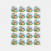 Corgi Viking Fleecedecke (Vorderseite)