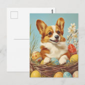 Corgi Vintag Osteri Postkarte (Vorne/Hinten)