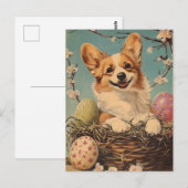 Corgi Vintag Osteri Postkarte (Vorne/Hinten)