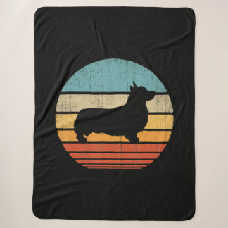 Corgi Vintag Silhouette 60er 70er Retro Sherpadecke