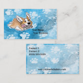 Corgi Visitenkarte (Vorne/Hinten)