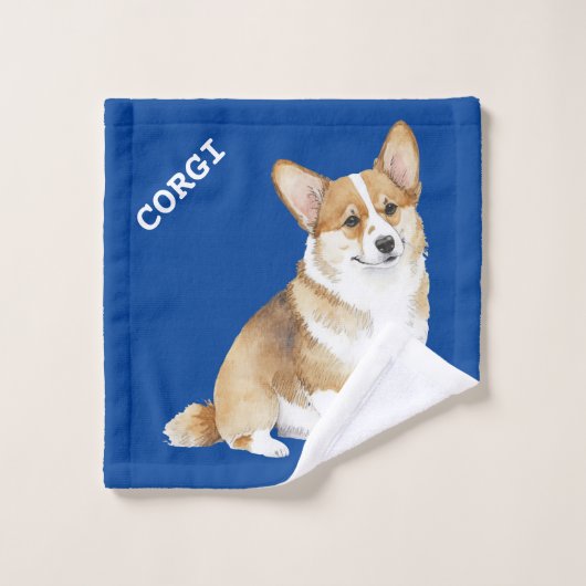 CORGI WASH CLOTH WASCHLAPPEN (Waschlappen)