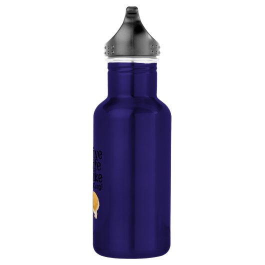 Corgi Waterbottle Edelstahlflasche (Rechts)
