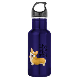 Corgi Waterbottle Edelstahlflasche