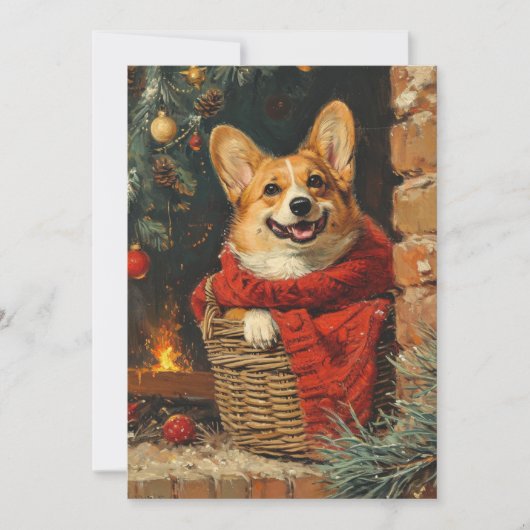 Corgi Weihnachten (Vorderseite)