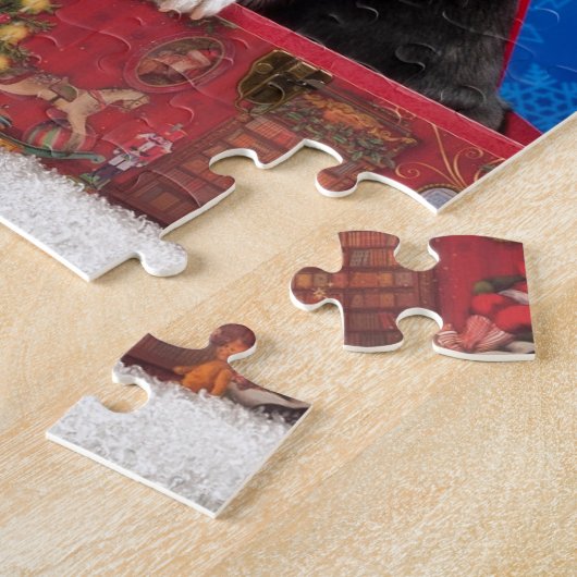 Corgi-Weihnachten Puzzle (Seite)
