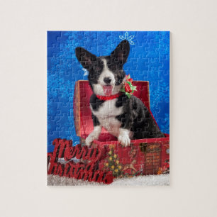 Corgi-Weihnachten Puzzle