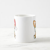 Corgi Weihnachts-Wintertiere Hund Kaffeetasse (Mittel)