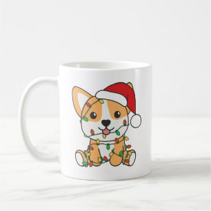 Corgi Weihnachts-Wintertiere Hund Kaffeetasse