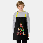 Corgi Weihnachtsbaum Schürze (Getragen)