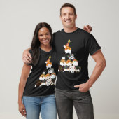 Corgi-Weihnachtsbaum T-Shirt (Unisex)