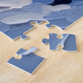 Corgi Weihnachtsboot Urlaub Puzzle (Seite)