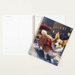 Corgi Weihnachtsfestive Saison Planer